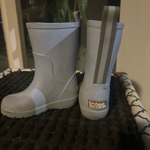 Totes light blue rain Boots